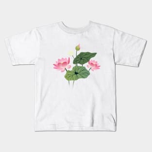 Lotus flowers Kids T-Shirt